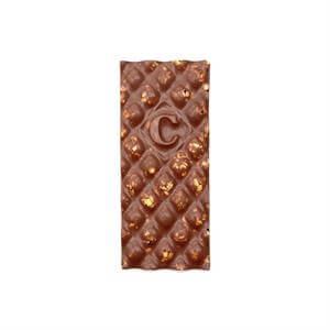 Crush Golden Honeycomb 37% Cocoa Milk Chocolate Bar 100g